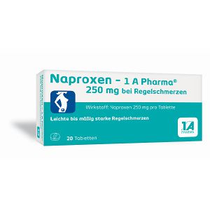 NAPROXEN 1A Pharma 250 mg b. Regelschmerzen Tabl.